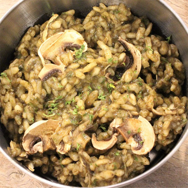 Feed the Hike Mushroom Risotto